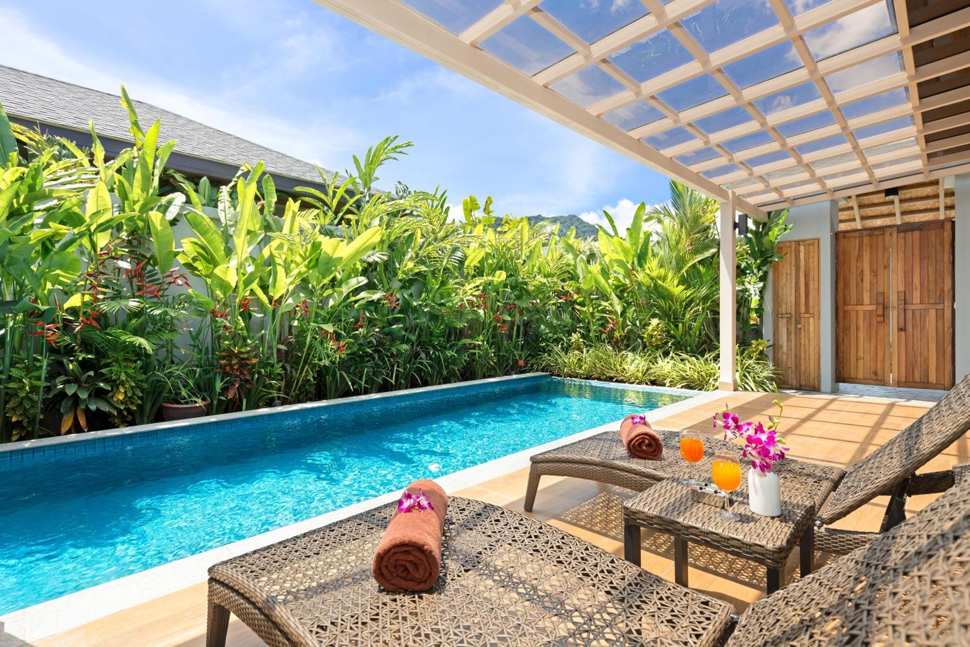 Private Resort Boutique Villa Dalaa 5 With Eco Pool, Near Kamala Beach Praia de Kamala Exterior foto